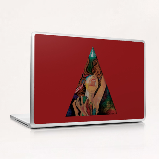 the cry for freedom Laptop & iPad Skin by frayartgrafik