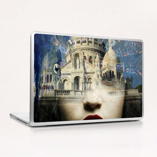 Sacré Cœur Laptop & iPad Skin by Vic Storia