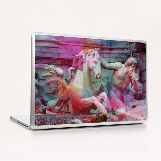 Trevi Fountain Laptop & iPad Skin by Vic Storia