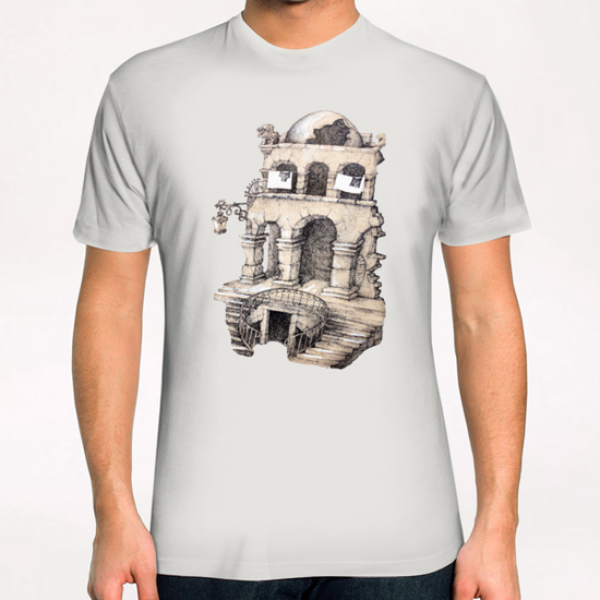 La Maison Visage T-Shirt by Georgio Fabrello