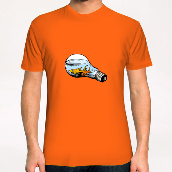 Fishes-Bulb T-Shirt by Georgio Fabrello