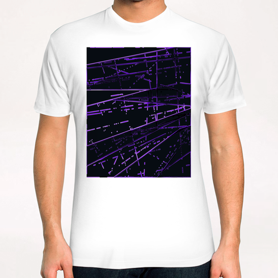 Neon Disco X 0.1 T-Shirt by Amir Faysal